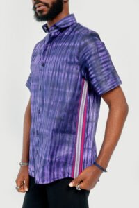 Shirt With Aso Oke