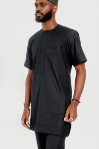 Wool Kaftan-Short Sleeve